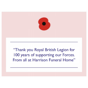 Causes We Support Royal British Legion Centenary 300x300